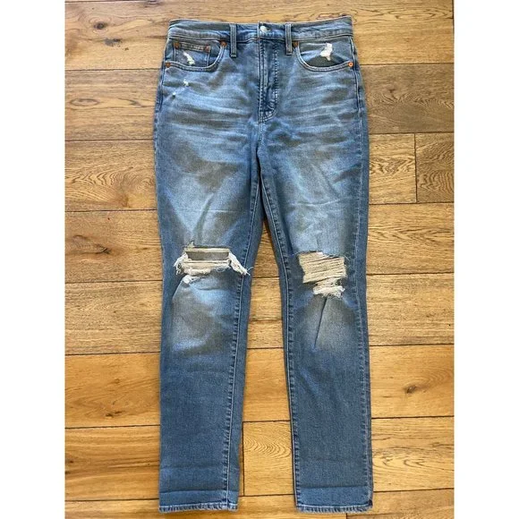 Madewell The Tall Perfect Vintage Jean Denman Wash Size 29T - Picture 4 of 12